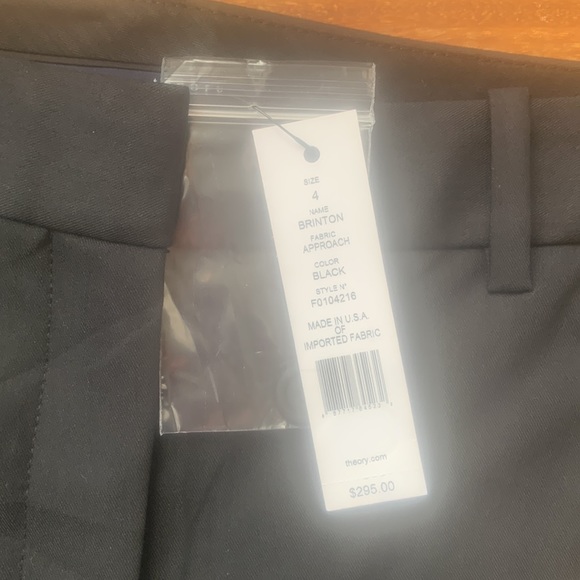 NWT Theory Brenton dress pants size 4 - Picture 2 of 11